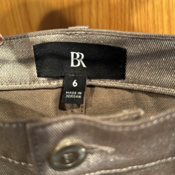 Pearl Metallic Denim Maxi Skirt - SOLD OUT Banana Republic - Picture 6 of 7